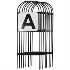Manegeletters Met Voet 