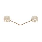 Manen Sieraden QHP Pearl 10-Pack Wit