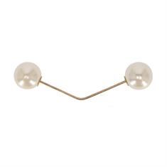 Manen Sieraden QHP Pearl 10-Pack Wit