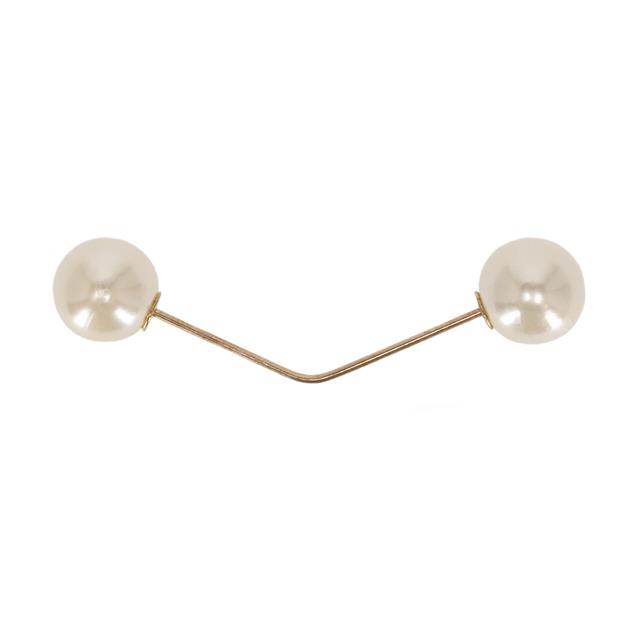 Manen Sieraden QHP Pearl 10-Pack Wit