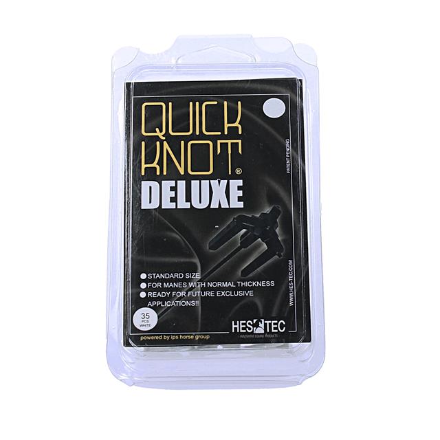 Manenclip Hes Tec Quick Knot Deluxe 35 stuks Wit