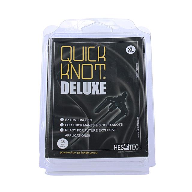 Manenclip Hes Tec Quick Knot XL Deluxe 35 stuks Wit