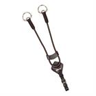 Martingaalvork LeMieux Elasticated Bruin-zilver