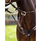 Martingaalvork LeMieux Elasticated Bruin-zilver