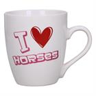 Mok Red Horse I Love Horses Roze