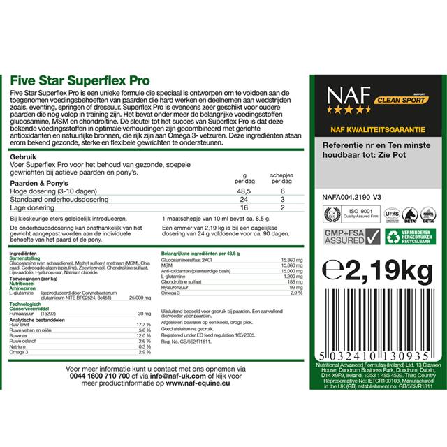 NAF Superflex Pro Overige
