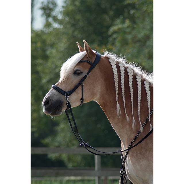 Neckrope Free Horse Zwart-beige