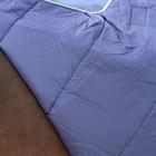 Onderdeken Bucas Quilt Silk Feel 150gr Donkerblauw
