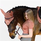 Oornetje Equestrian Stockholm Modern Coral Lichtroze