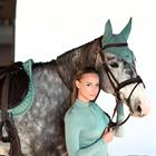 Oornetje Equestrian Stockholm Modern Mint Green Lichtgroen