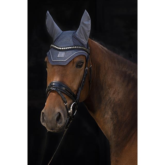 Oornetje Eskadron Essence Glitter Mesh Sport Donkerblauw