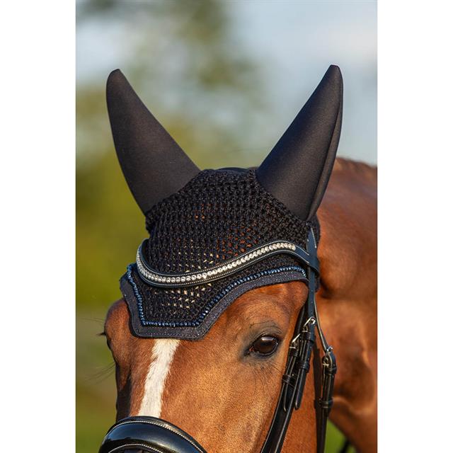 Oornetje Horsegear HGGlittery Soundless Donkerblauw