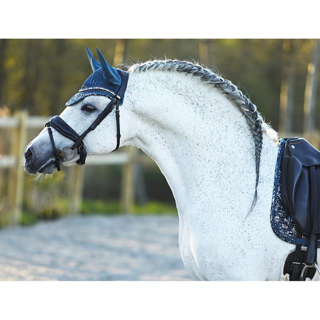 Oornetje HORSEGEAR HGVelvet Dapple Darkturquoise