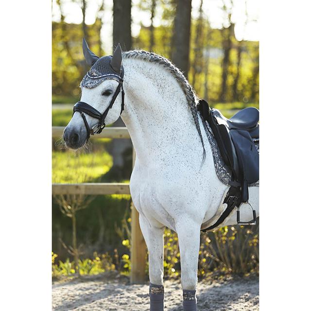 Oornetje Horsegear HGVelvet Dapple Grijs