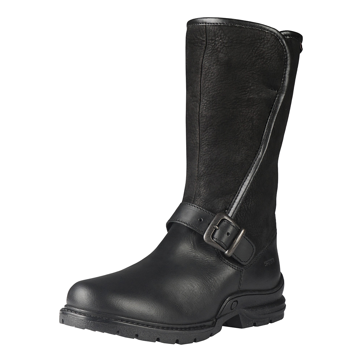 Horka Outdoorlaars Chesterfield Leer/bont/rubber Zwart Maat 44