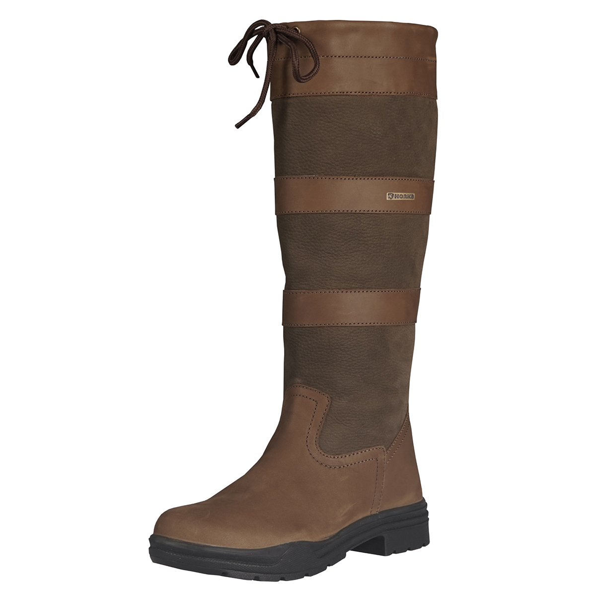 Horka Outdoorlaarzen Milton Hoog Leer Bruin Maat  39