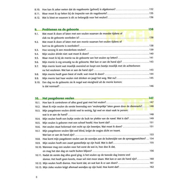 Paardenfokkerij - Dekken, dracht, geboorte & het veulen 