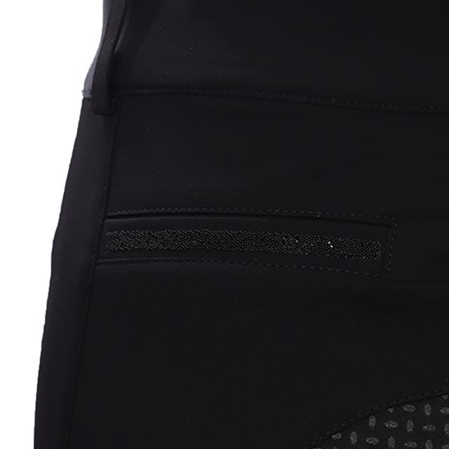 Paardrijbroek HV POLO HVPCleo Full Grip Zwart