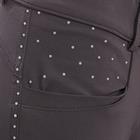 Paardrijbroek La Valencio LVVanity Full Grip Donkergrijs