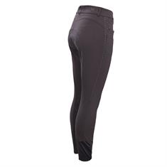 Paardrijbroek La Valencio LVVanity Full Grip Donkergrijs