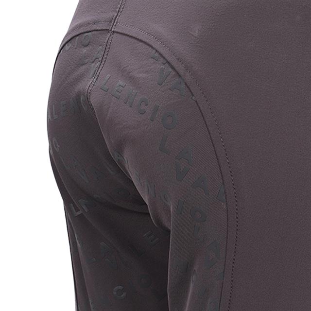 Paardrijbroek La Valencio LVVanity Full Grip Donkergrijs