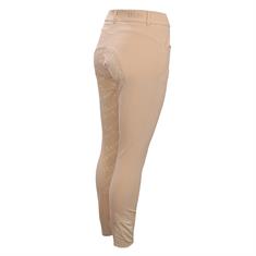 Paardrijbroek La Valencio LVVanity Full Grip Lichtgeel