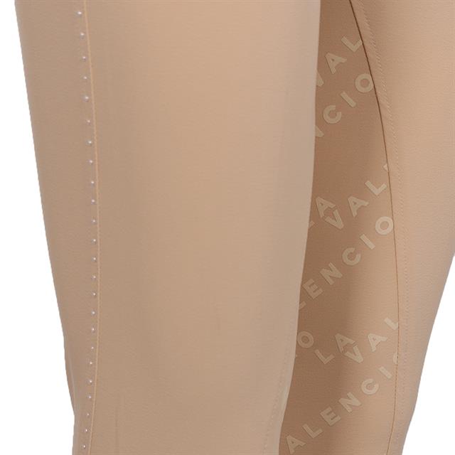 Paardrijbroek La Valencio LVVanity Full Grip Lichtgeel