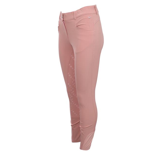 Paardrijbroek La Valencio LVVanity Full Grip Lichtroze