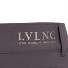 Paardrijbroek La Valencio LVVanity Kids Full Grip Donkergrijs