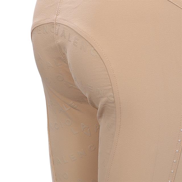 Paardrijbroek La Valencio LVVanity Kids Full Grip Lichtgeel