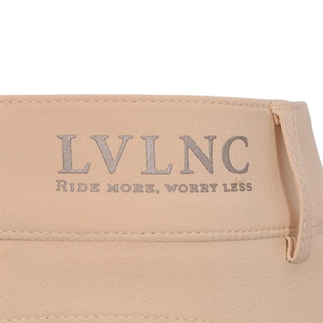 Paardrijbroek La Valencio LVVanity Kids Full Grip Lichtgeel