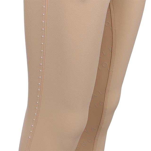 Paardrijbroek La Valencio LVVanity Kids Full Grip Lichtgeel
