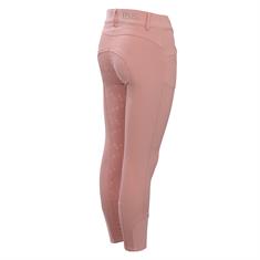 Paardrijbroek La Valencio LVVanity Kids Full Grip Lichtroze