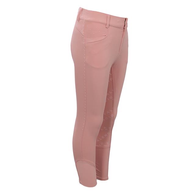 Paardrijbroek La Valencio LVVanity Kids Full Grip Lichtroze