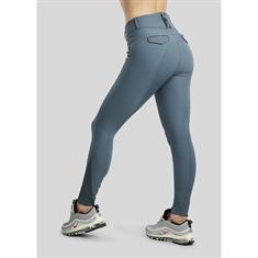 Paardrijbroek Montar MOGloria Caviar Tape Full Grip Middenblauw