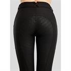 Paardrijbroek Montar MOMegan Yati Phone Pockets Full Grip Zwart