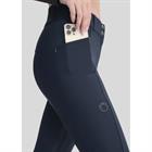 Paardrijbroek Montar MOZida Refined Gun Metal Full Grip Donkerblauw