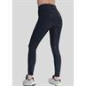 Paardrijbroek Montar MOZida Refined Gun Metal Full Grip Donkerblauw