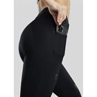 Paardrijbroek Montar MOZida Refined Gun Metal Full Grip Zwart