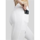 Paardrijbroek Montar MOZida Refined Gun Metal Knie Grip Wit