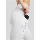 Paardrijbroek Montar MOZira Refined With Compression Full Grip Wit