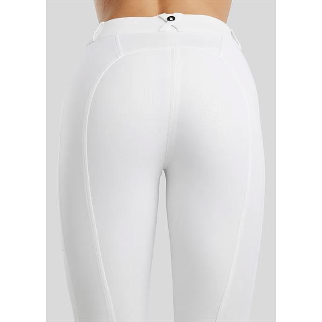 Paardrijbroek Montar MOZira Refined With Compression Full Grip Wit
