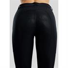 Paardrijbroek Montar MOZira Refined With Compression Full Grip Zwart