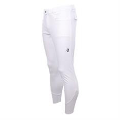 Paardrijbroek QUUR QClassic Knie Grip Men Wit