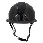Paardrijcap QHP Detroit Polo Visor Zwart