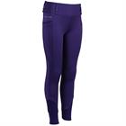 Paardrijlegging Harry's Horse Diva Violet Full Grip Kids Donkerpaars