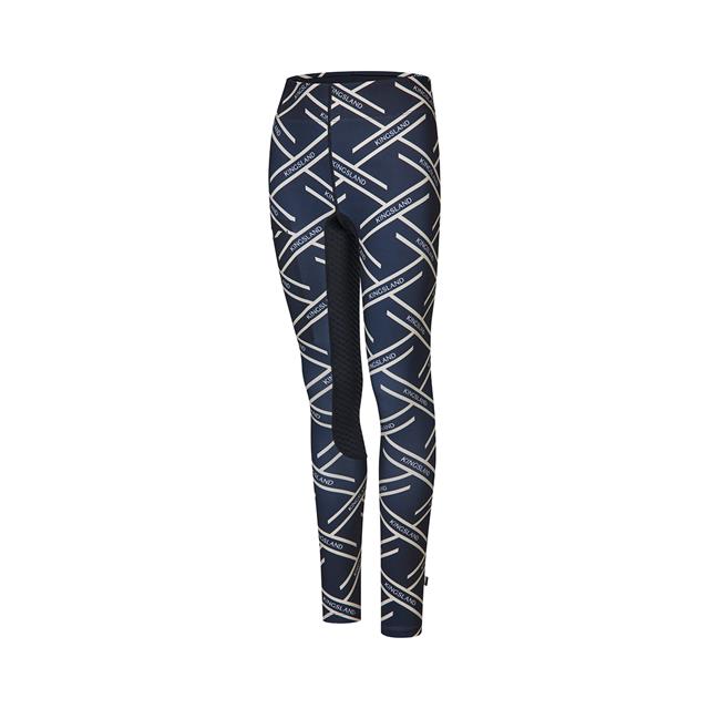 Paardrijlegging Kingsland KLNabia Full Grip Kids Donkerblauw