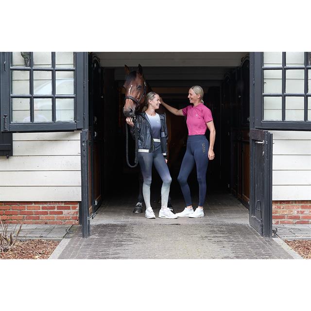 Paardrijlegging Kingsland KLNaomi Full Grip Donkerblauw