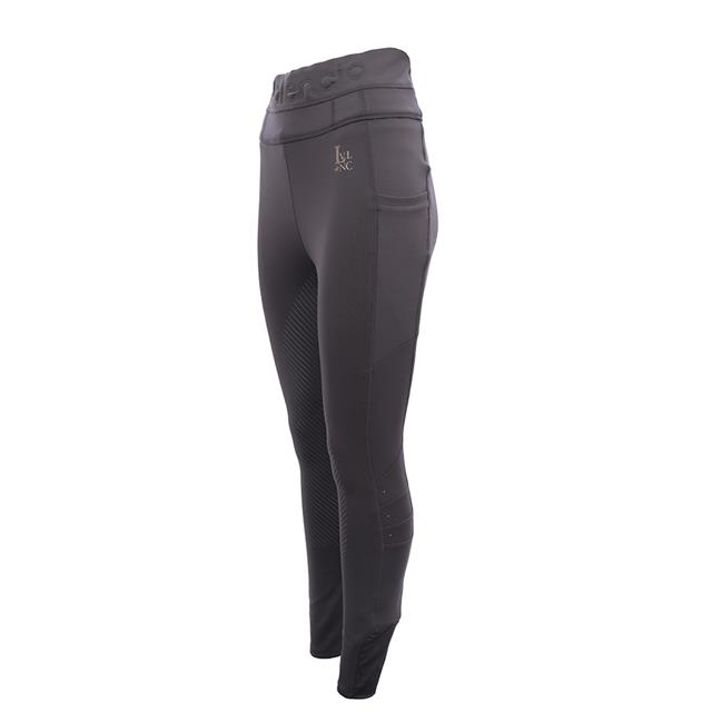 Paardrijlegging La Valencio LVValerie Full Grip Donkergrijs