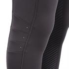Paardrijlegging La Valencio LVValerie Kids Full Grip Donkergrijs